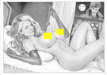 Image of Rogue and Gambit