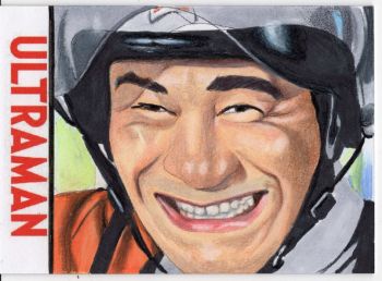 Image of MITSUHIRO IDE from Ultraman Sketch Card