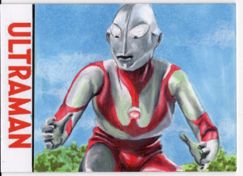 Image of ULTRAMAN licensed Sketch card