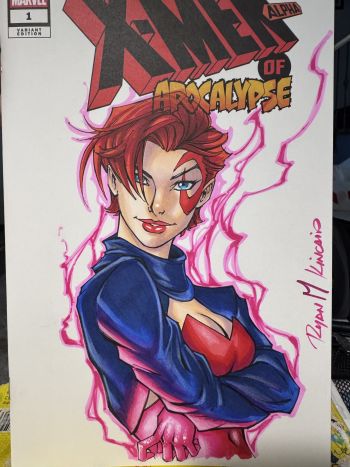 Image of Age of Apocalypse Jean Grey Sketch Cover