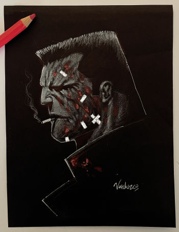 Image of Sin City Marv Sketch by Verduzco