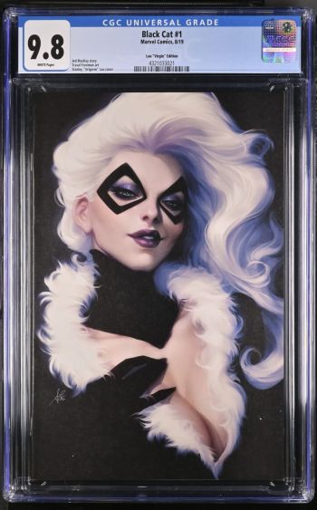 Image of Black Cat #1 CGC 9.8 by Artgerm