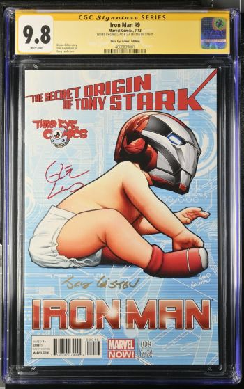 Image of Iron Man #9 CGC 9.8 Signature Series