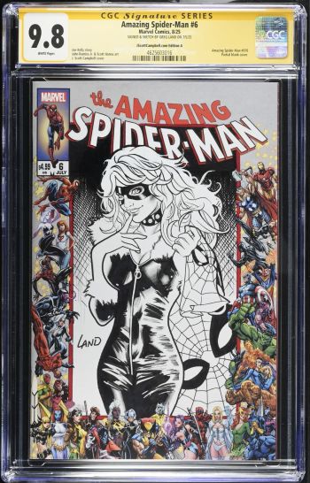 Image of The Amazing Spider-Man #6 CGC 9.8 Signed