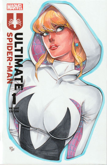 Image of Spider-Gwen Sketch Cover