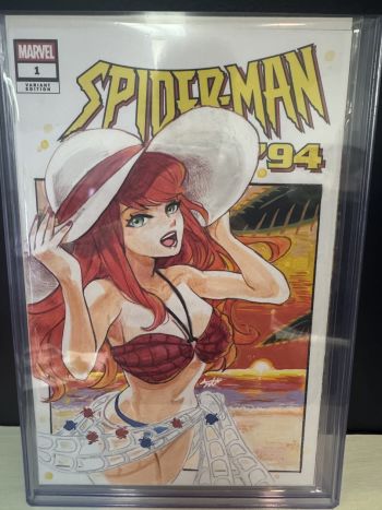 Image of Spider-Man '94 Sketch Cover MJ Swimsuit