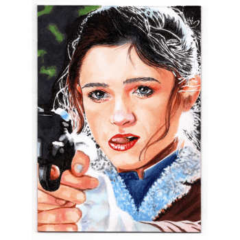 Image of Stranger Things Nancy Wheeler Sketch Card
