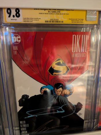Image of DKIII: The Master Race #5 CGC 9.8 Signed