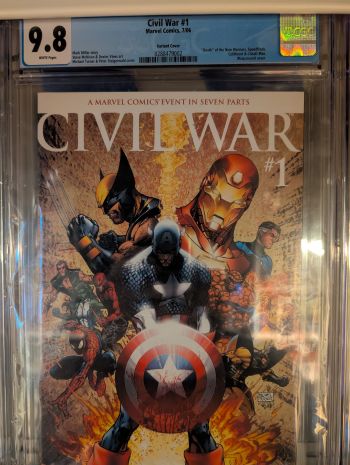 Image of Civil War #1 CGC 9.8