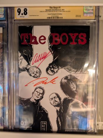 Image of The Boys #1 CGC 9.8 Signed