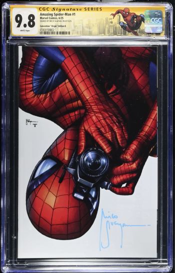 Image of Amazing Spider-Man #1 CGC 9.8 Signed