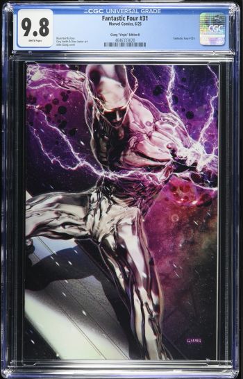 Image of Fantastic Four #31 CGC 9.8 Silver Surfer Variant