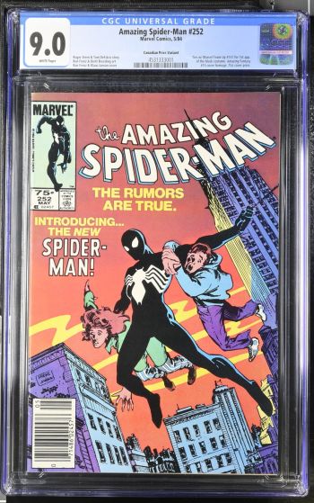 Image of Amazing Spider-Man #252 CGC 9.0