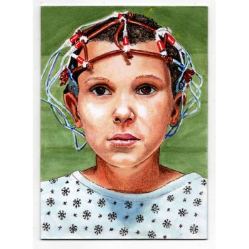 Image of Portrait Sketch Card of Eleven