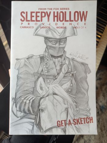 Image of Sleepy Hollow Providence #1 Get-A-Sketch Cover by Ashley Witter
