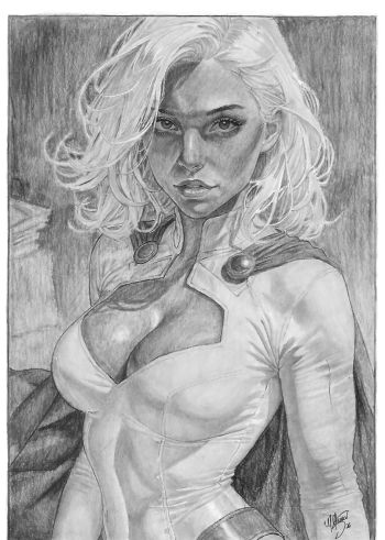 Image of Emma Frost Original Art