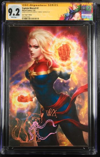 Image of Captain Marvel #2 | Lim "Virgin" Edition