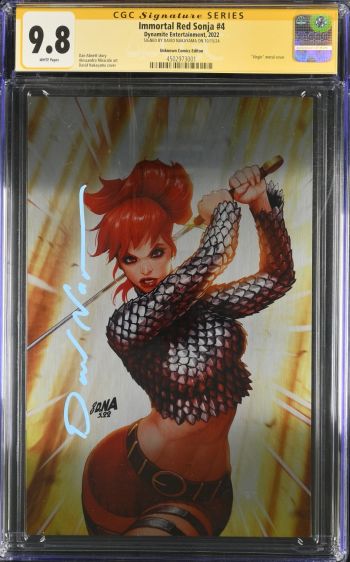 Image of Immortal Red Sonja #4 | Unknown Comics Editon