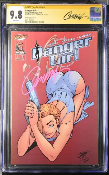 Image of Danger Girl #2 | Smoking Gun Cover