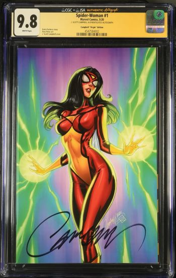 Image of Spider-Woman #1 | Campbell "Virgin" Edition