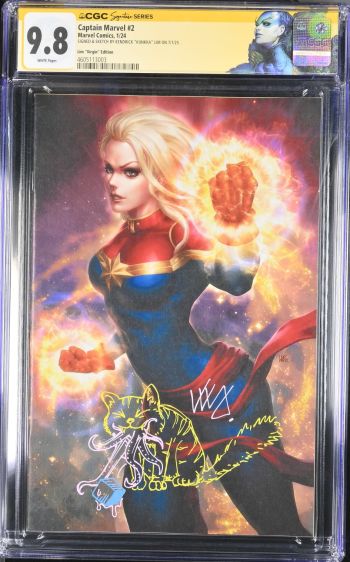 Image of Captain Marvel #2 | Lim "Virgin" Edition