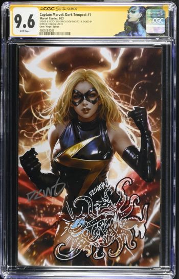 Image of Captain Marvel: Dark Tempest #1 | Chew "Virgin" Edition