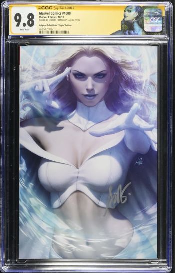Image of Marvel Comics #1000 | Artgerm Collectibles "Virgin" Edition