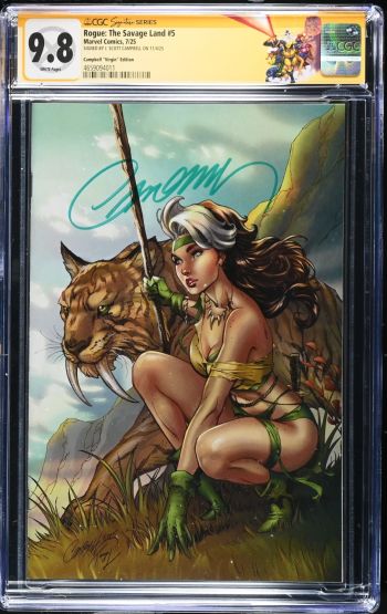 Image of Rogue: The Savage Land #5 | Campbell "Virgin" Edition