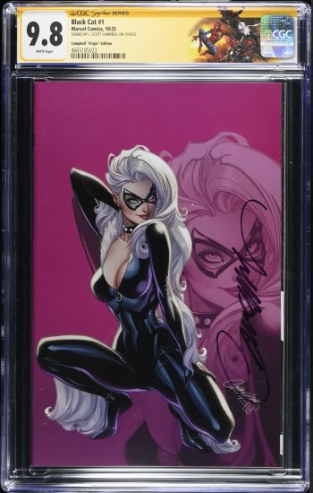 Image of Black Cat #1 | Campbell "Virgin" Edition