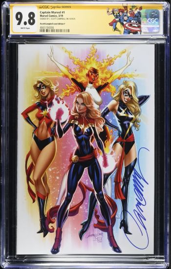 Image of Captain Marvel #1 | JScottCampbell.com Edition F