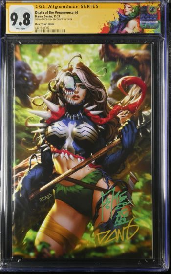 Image of Death of the Venomverse #4 | Chew "Virgin" Edition