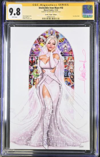 Image of Invincible Iron Man #10 | Szerdy "Virgin" Edition