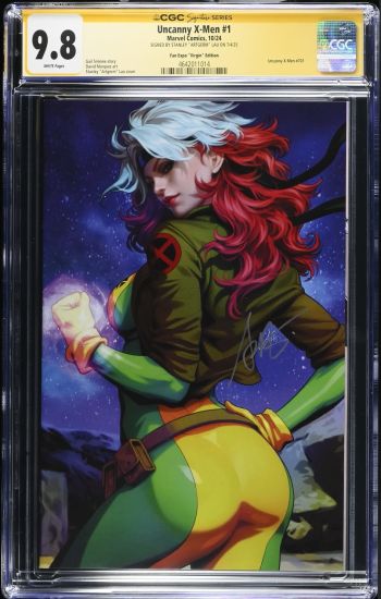 Image of Uncanny X-Men #1 CGC 9.8 Signed by Stanley "Artgerm" Lau