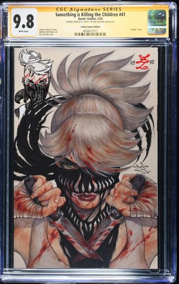 Image of Something is Killing the Children #41 CGC 9.8 Signed by Zoe Lacchei