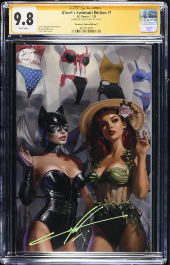 Image of G'nort's Swimsuit Edition #1 CGC 9.8 Signed by Carla Cohen