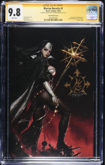 Image of Marian Heretic #1 CGC 9.8 Signed by Kyu Yong Eom