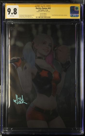 Image of Harley Quinn #43 CGC 9.8 Signed by Will Jack
