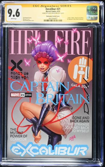 Image of Excalibur #21 CGC 9.6 Signed by David Nakayama