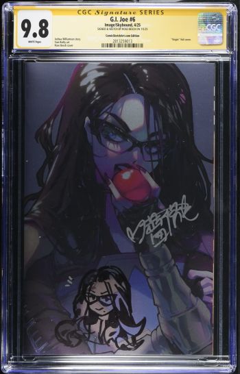 Image of G.I. Joe #6 CGC 9.8 Signed by Rose Besch