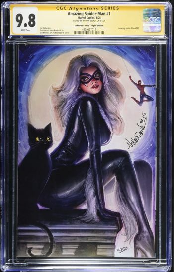 Image of Amazing Spider-Man #1 CGC 9.8 Signed by Nathan Szerdy
