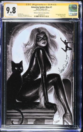 Image of Amazing Spider-Man #1 CGC 9.8 Signed by Nathan Szerdy
