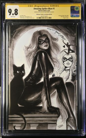 Image of Amazing Spider-Man #1 CGC 9.8 Signed by Nathan Szerdy