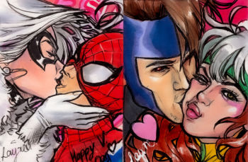 Image of Valentine’s Day sketch cards