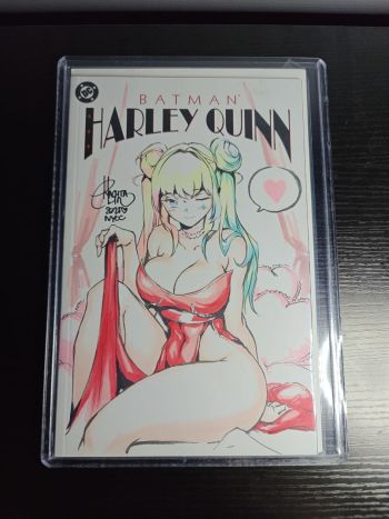 Image of Harley Quinn Sketch Cover by Rachta Lin
