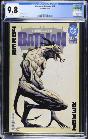 Image of Absolute Batman #15 CGC 9.8