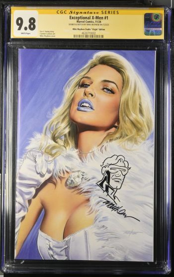 Image of Exceptional X-Men #1 CGC 9.8 Signed by Mike Mayhew