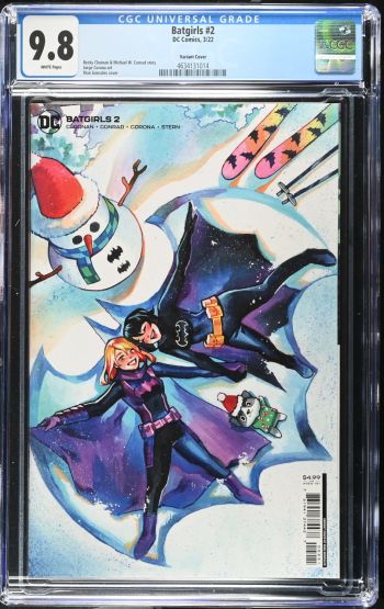 Image of Batgirls #2 Variant Cover CGC 9.8
