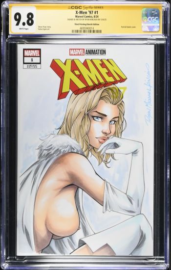 Image of X-Men '97 #1 CGC 9.8 Signed & Sketched by Ryan Kincaid