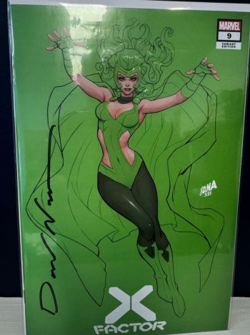 Image of X-Factor #9 Variant Signed by David Nakayama