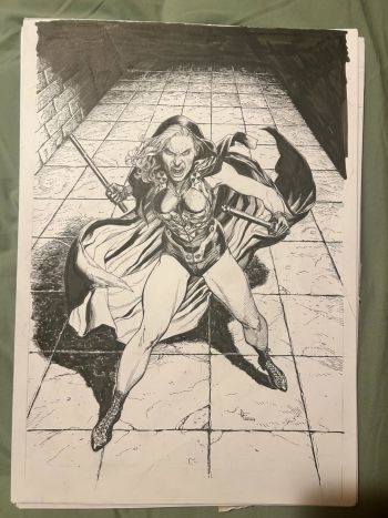 Image of Advanced Commission Spot for Gary Frank at Lake Como Comic Art Festival 2026